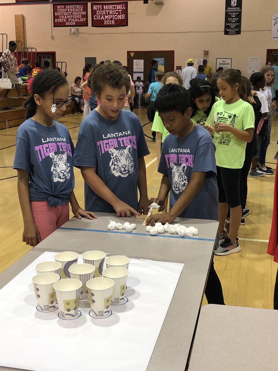 Diana__Snider's tweet photo. Fabulous finish to @pbcsd Elem #pbcsecme Olympiad with on-site builds!! @PBCSDScience @PirateScience @DianaFedderman https://t.co/bfU6K3jH3E