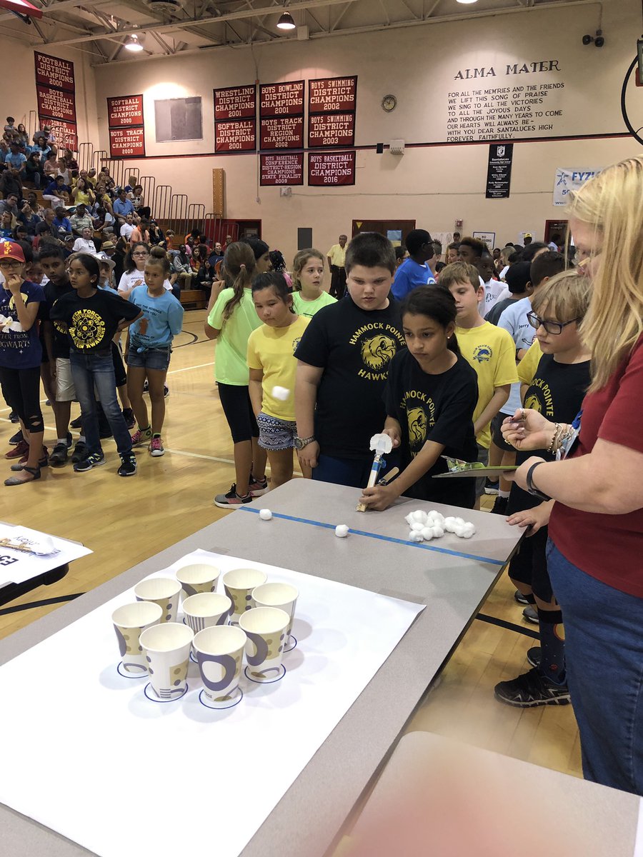 Diana__Snider's tweet photo. Fabulous finish to @pbcsd Elem #pbcsecme Olympiad with on-site builds!! @PBCSDScience @PirateScience @DianaFedderman https://t.co/bfU6K3jH3E