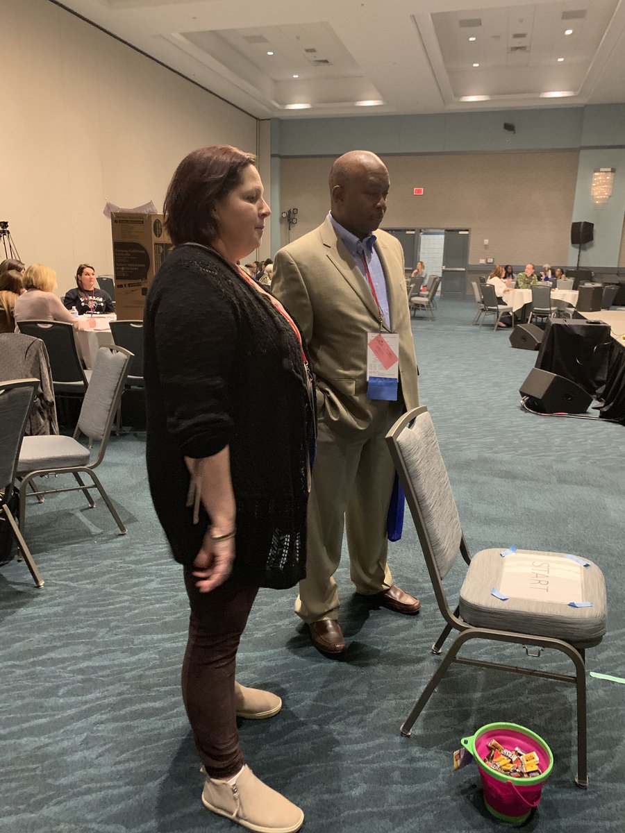 PrincipalWOOdy's tweet photo. So proud of this #knighttrainer @estrickteach for her table top session on Drones! We had so much fun landing them! @BECKBLUEKNIGHTS @The_SCAMLE https://t.co/uR0uXgdkVr