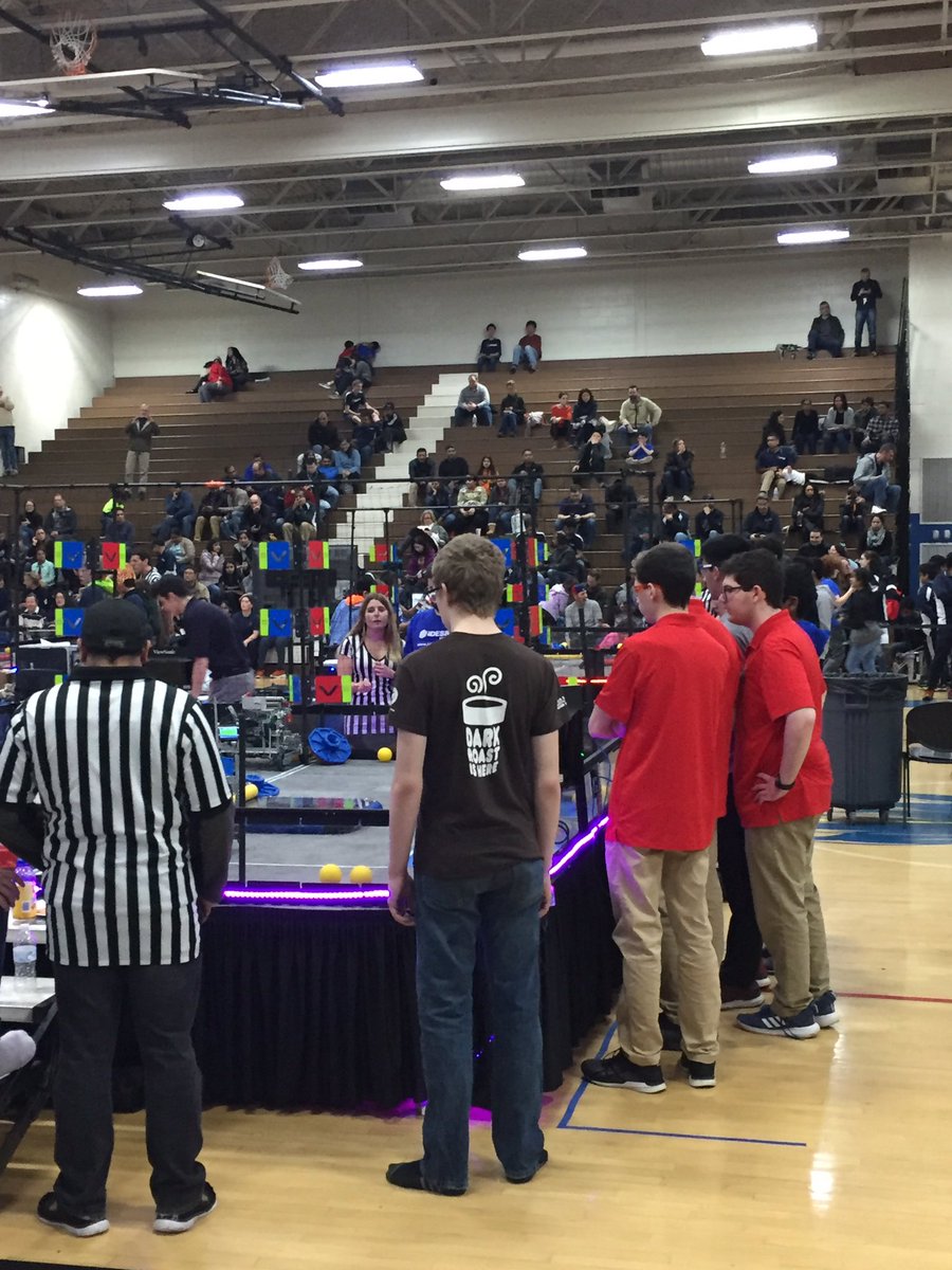 HGP_College's tweet image. Today we had a chance to go to the VEX robotics competition to see @HolyGhostPrep ! This is serious stuff but also a ton of fun to watch! Good luck guys! #thinkghost #thinkrobotics
