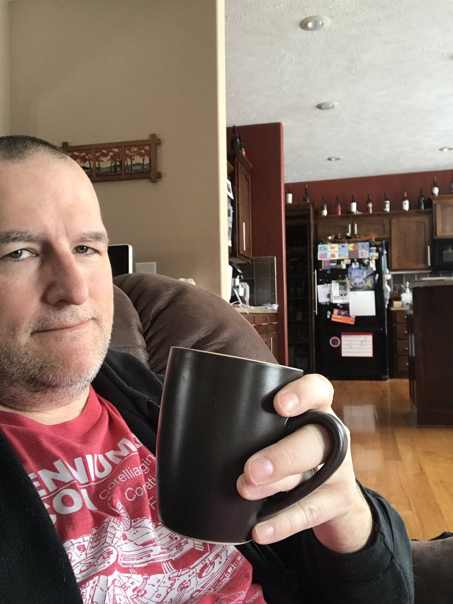 rdennisjr's tweet photo. Pre-run coffee and lazy time then post run lay in the snow bank and smile! Winter running is so different than summer but it’s a great mental status improver! #laughatlife #snowiscold #marathontraining #winterrunning https://t.co/PHan6vJblX