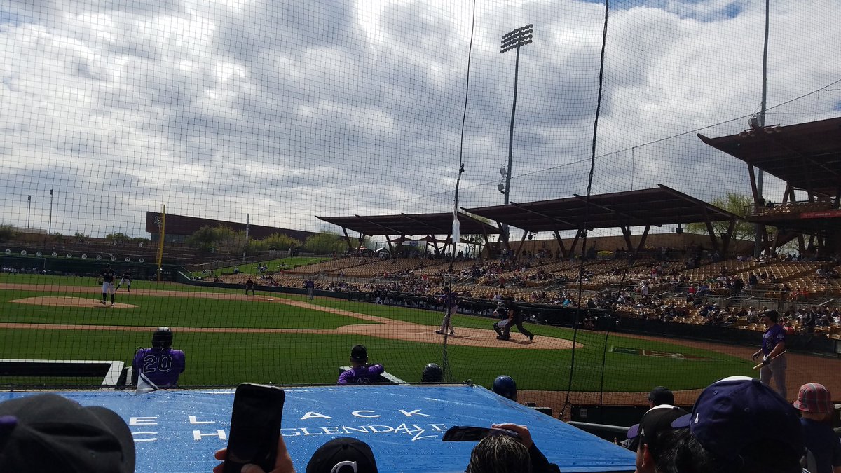 lunchbox33cbg's tweet photo. Go @Rockies !! #SpringTraining19 https://t.co/XTaZ1vEbUG