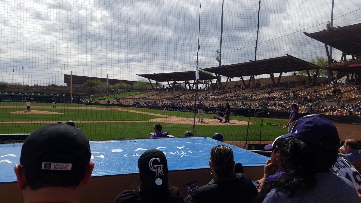 lunchbox33cbg's tweet photo. Go @Rockies !! #SpringTraining19 https://t.co/XTaZ1vEbUG