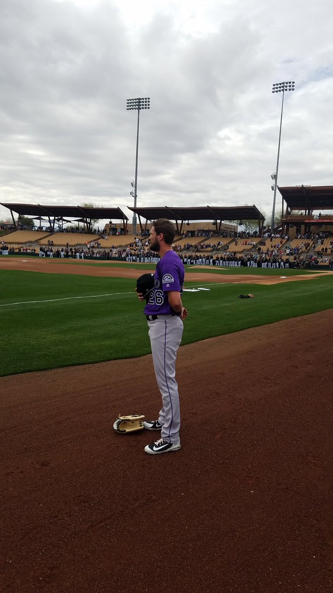 lunchbox33cbg's tweet photo. Go @Rockies !! #SpringTraining19 https://t.co/XTaZ1vEbUG