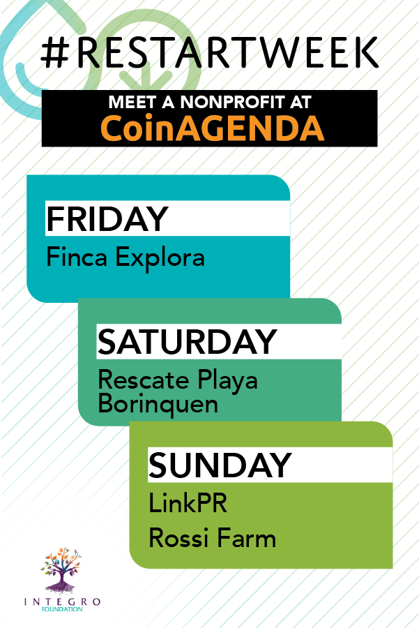 RestartWeek's tweet image. Would you like to meet amazing Puerto Rico nonprofit organizations and learn how you can help them? Here is your chance! CoinAgenda Finca Explora, Rescate Playas Borinquen Rossi Naturals Link Puerto Rico
#PuertoRico #restartweek #laisladelencanto #CoinAgenda #DisruptPR #EduBlock
