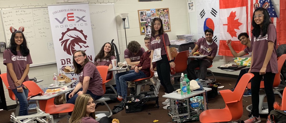 Dragon Robotics (@dragon_robotics) on Twitter photo Even though this competition is tough, the students are keeping a positive outlook!! #girlpowered #omgrobots <a href="/CHSDragons/">Collierville High</a> Even though this competition is tough, the students are keeping a positive outlook!! #girlpowered #omgrobots <a href="/CHSDragons/">Collierville High</a>