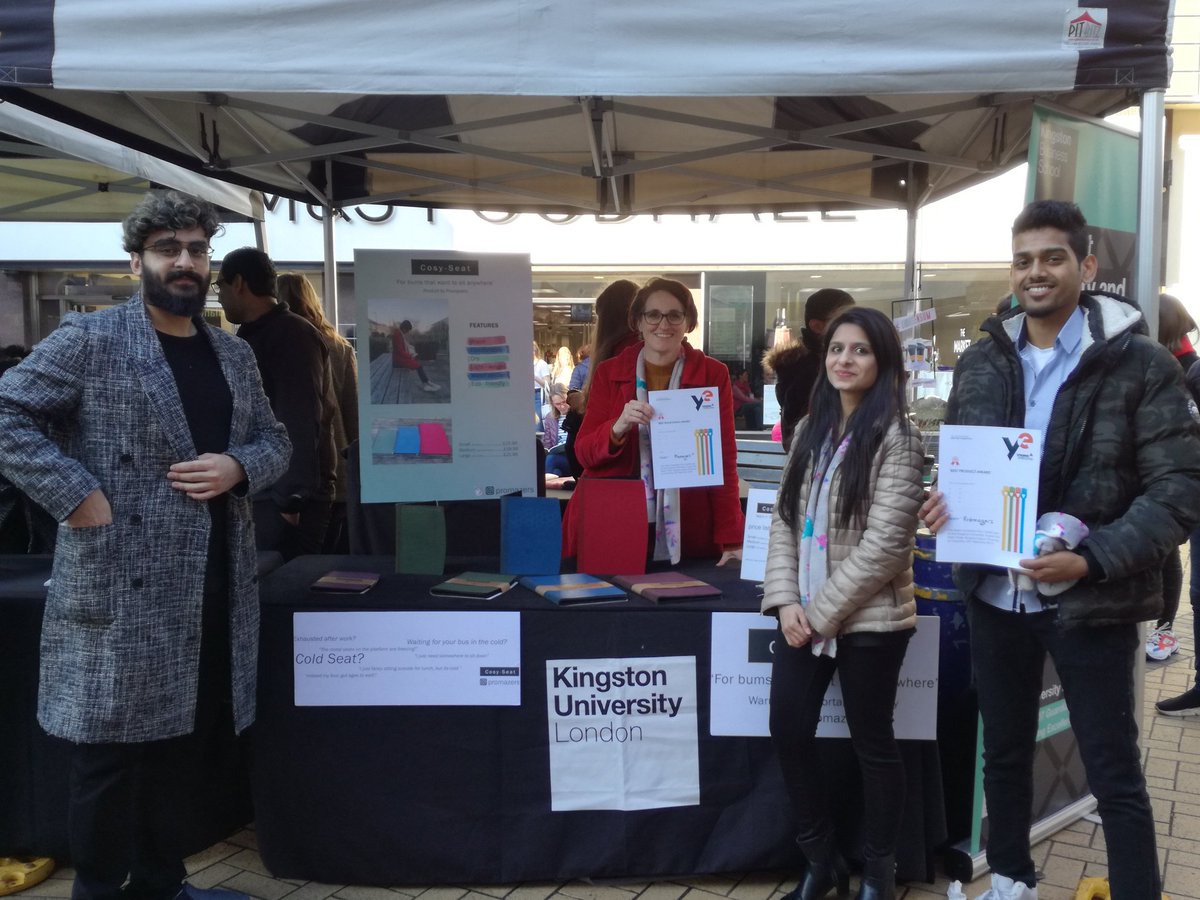 ClaireMAcE2's tweet photo. Great experience at the kingston trade fair. Promazers won best stand and product for the cosy-seat!
#mace18 #macekingston #startup #entrepreneur #cosyseat https://t.co/JAApuu99sp