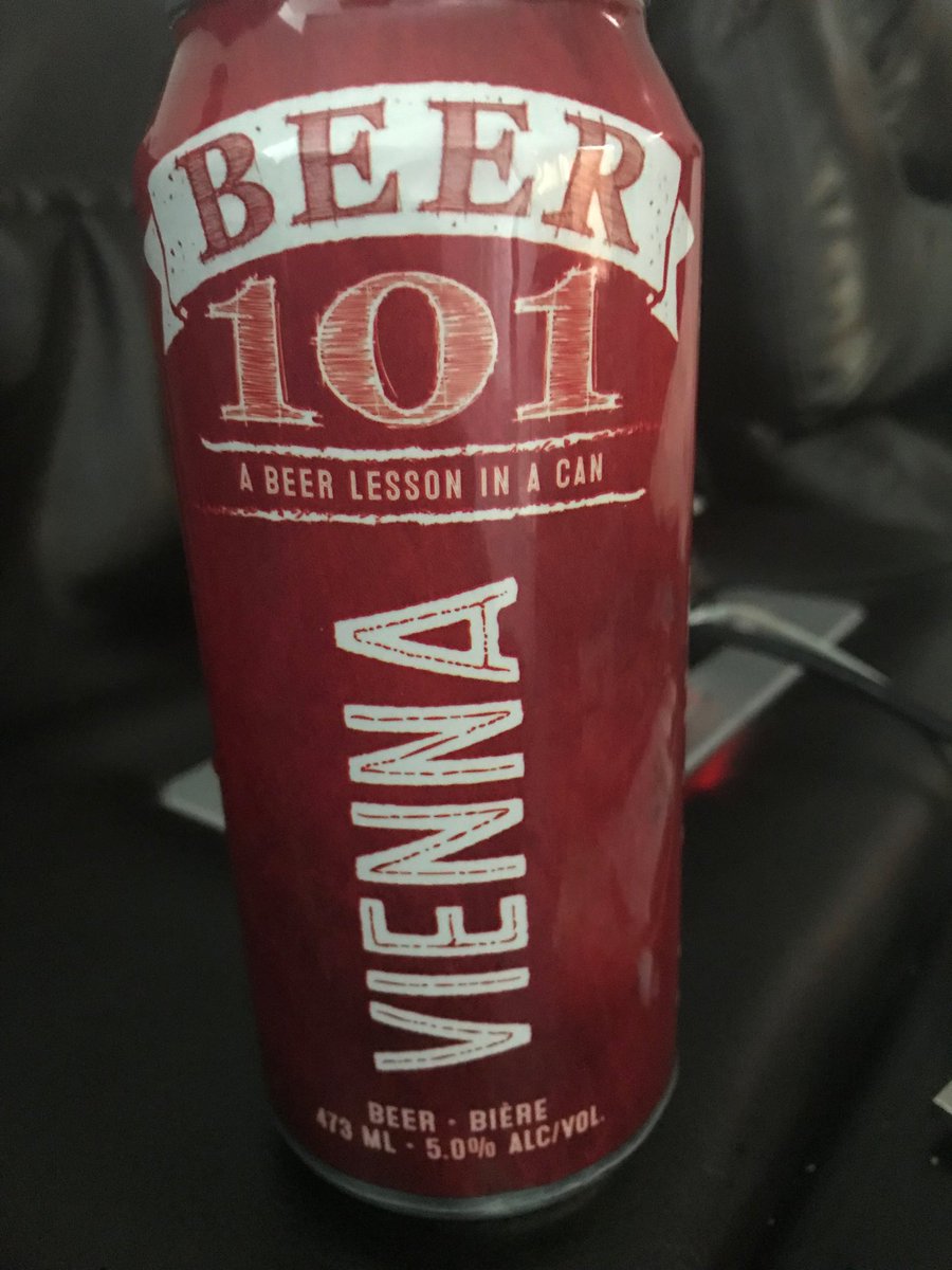 This morning I had breakfast with a former colleague from ⁦<a href="/niagaracollege/">Niagara College</a>⁩ and received the latest innovation from ⁦<a href="/CanadianFWI/">CFWI</a>⁩. #Beer101 tastes great! ⁦@craigcfwi⁩