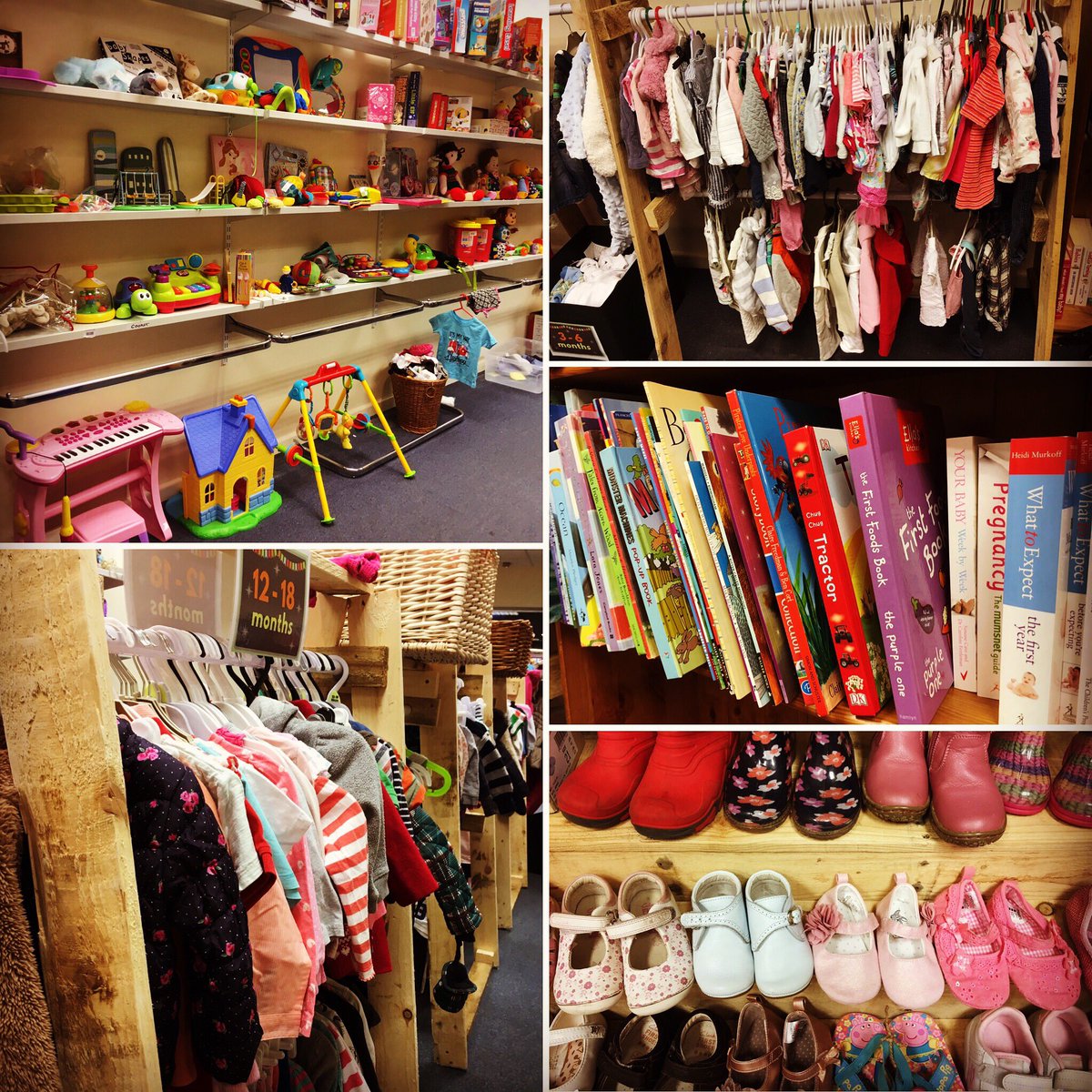 The shop is taking shape. Some lovely new and pre-loved stock for sale. Come and visit us from Monday at midday. #southmeadhospitalcharity #yateshopping centre #bristolmums #bristoldads #bristolbaby