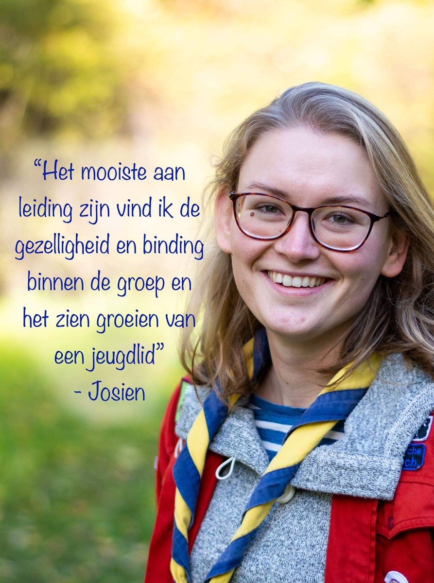 Josien is al bijna 13 jaar met veel plezier leiding bij de Jutters. Dat doe je alleen als het ook écht heel leuk is!

Ben jij of ken jij iemand die eens wil kijken of je ook zo vrolijk wordt van leiding zijn? Kijk op dejutters.nl/vrijwilligers.
