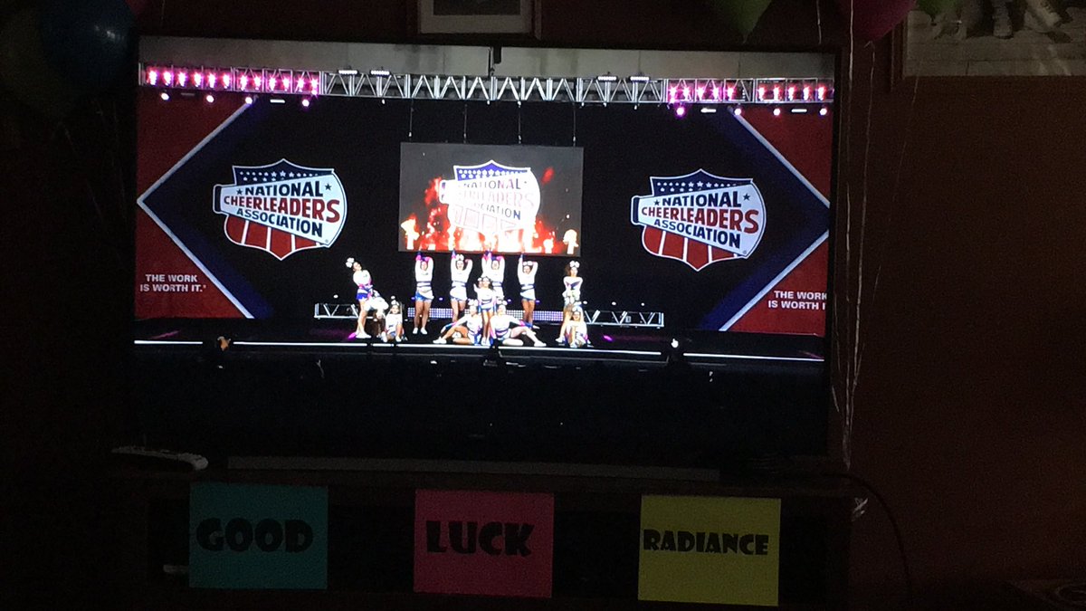 ShoreprideS's tweet photo. Way to rock the mat today in Texas Shore Pride J4 RADIANCE 💙🎀💚 AWESOME performance! #shorepridestrong #J4Radiance https://t.co/SLG07THsmo