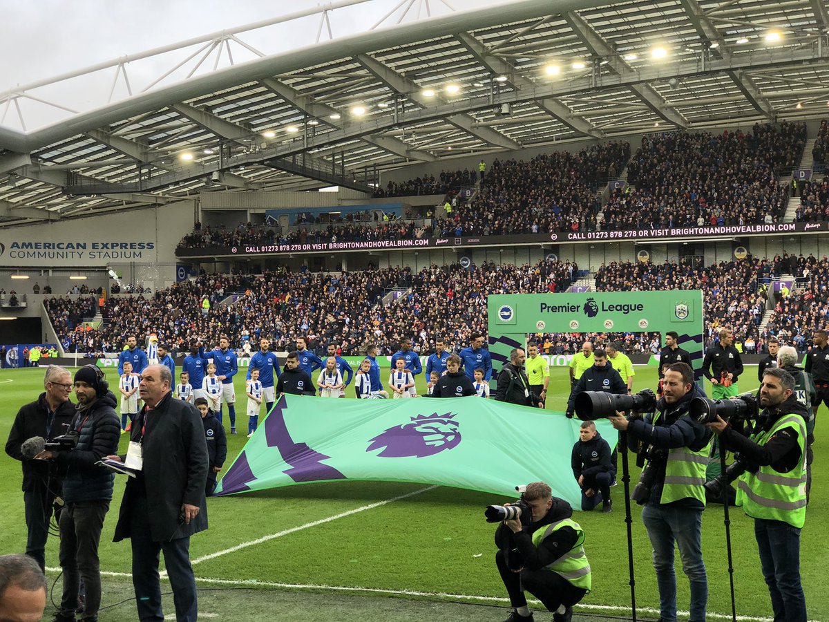 alicewrightnow's tweet photo. The kid was given a great day by @OfficialBHAFC today. Walking out with @DavyPropper as a mascot and obviously helping with the 1-0 win #BHAHud https://t.co/GWxHdOIfa9