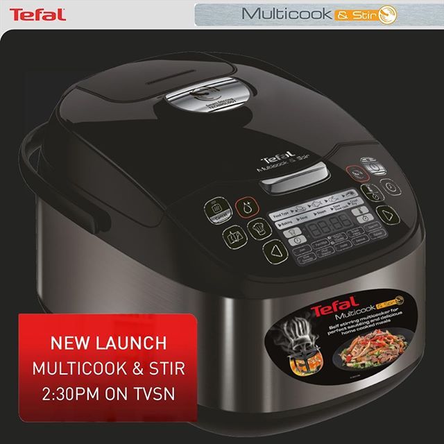 Tefalaustralia's tweet image. Tune in to @TVSN at 2:30pm AEST for an exclusive launch offer of our amazing Multicook &amp;amp; Stir self-stirring multicooker. ift.tt/2INPPyn #multicooker #tefalaustralia #multicookandstir #selfstirring #productlaunch ift.tt/2TlVpMr