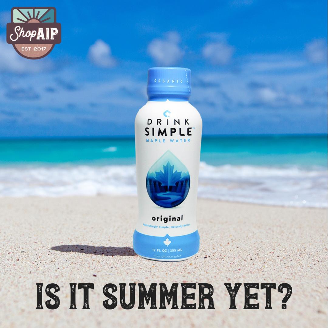 shopaip's tweet photo. Is it Summer yet? Perhaps not, but @drink_simple Maple Water is refreshing any time of year. 🍁 https://t.co/SYOtWiPqBK
.
.
#ShopAIP #maple #maplewater #drinksimple #healthdrink #meme #funnymemes #healthmemes #healthymemes #funny #PaleoAIP #healthfood #SAD #standardamericandiet https://t.co/djD4meClY8