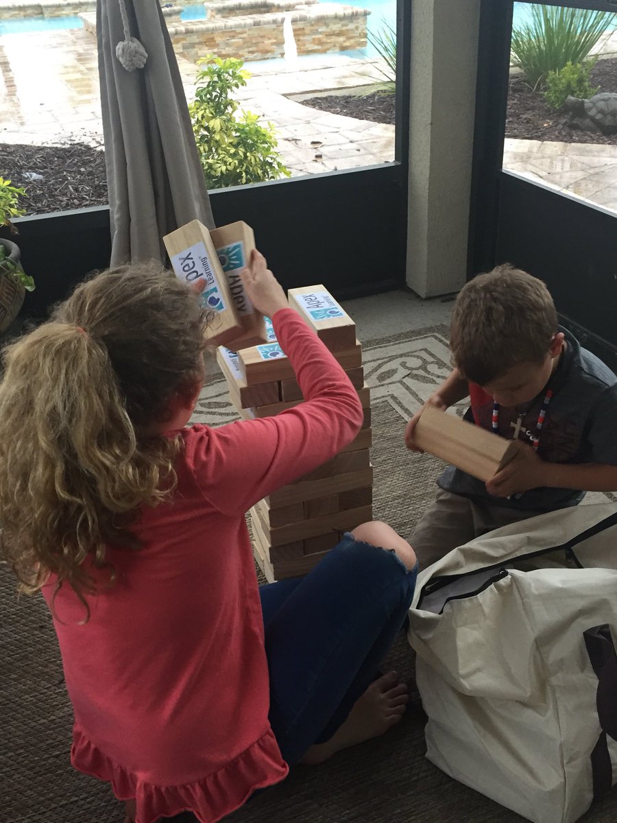 A little pre-show practice with our @FLDVIPN reception games! <a href="/Apex_Learning/">Apex Learning</a>