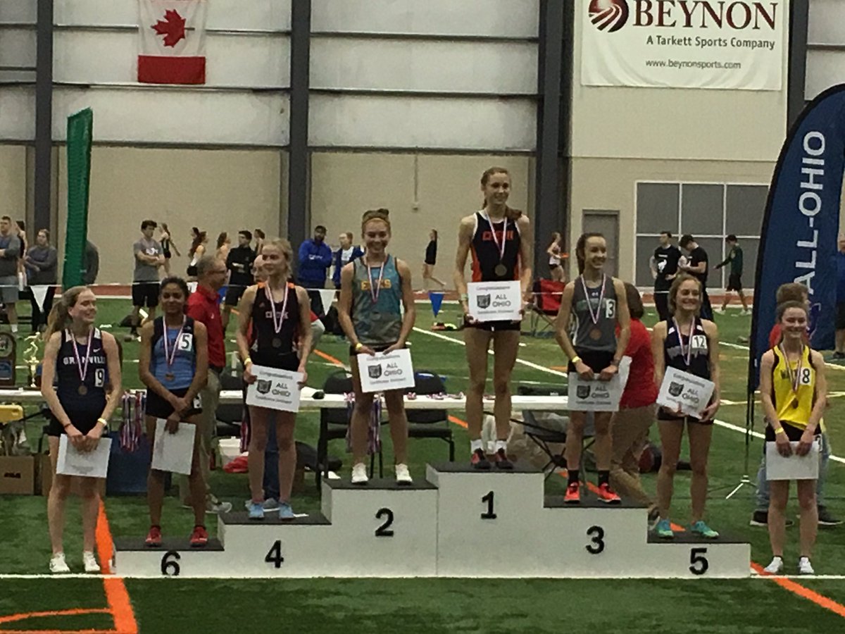 trackWCHS's tweet image. Congrats to Maddie Walker for finishing 5th place in the 3,200m at the Division I State Indoor Track Championships today!  Her time earned her All-State honors.