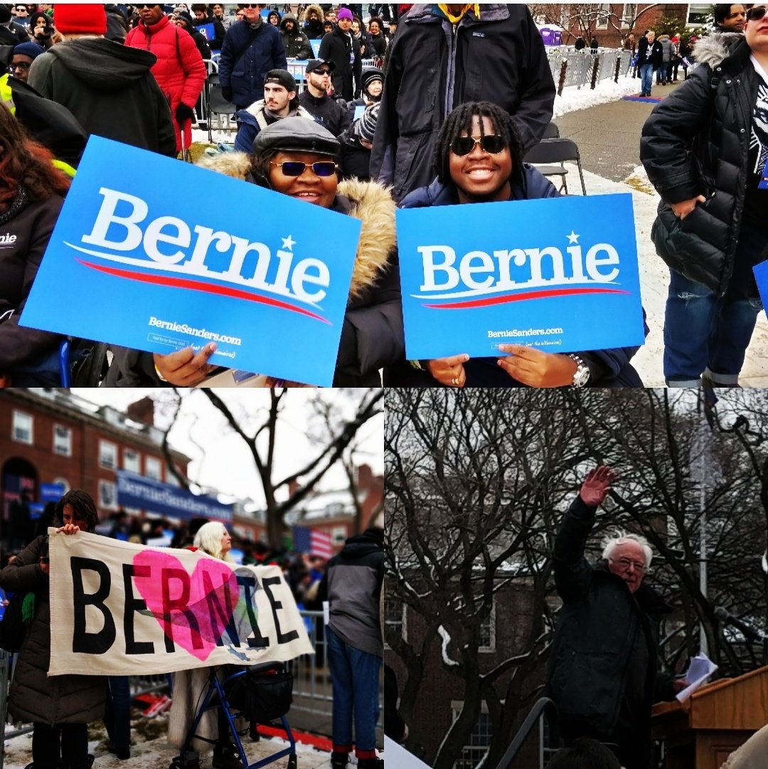 Read for a Revolution. Vote for the man who has been on the right side of history for decades. It's not he alone who can revolutionize this country. It's us! #BernieInBrooklyn #Bernie2020 #BernieRally #feelthebern @OurRevolution @ninaturner @shaunking