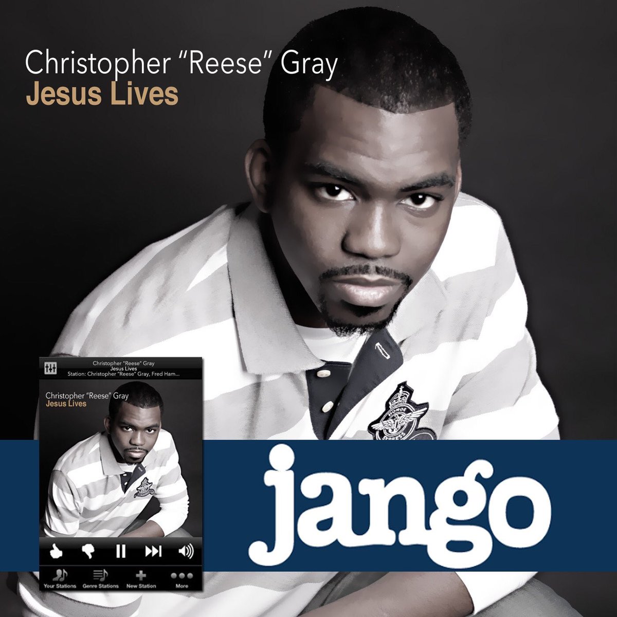 chrisgraysinger's tweet image. #LookMeUp on Jango Radio!!!!!!!!!!! #ChristopherGray #JesusLives