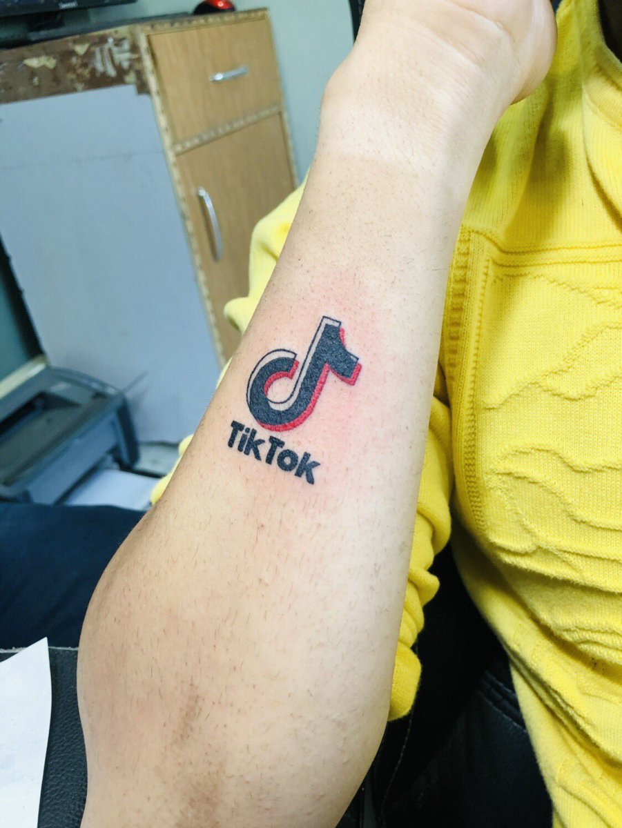 How To Do The Tiktok Tattoo - Best Tattoo Ideas
 |Tiktok Trend Tattoo