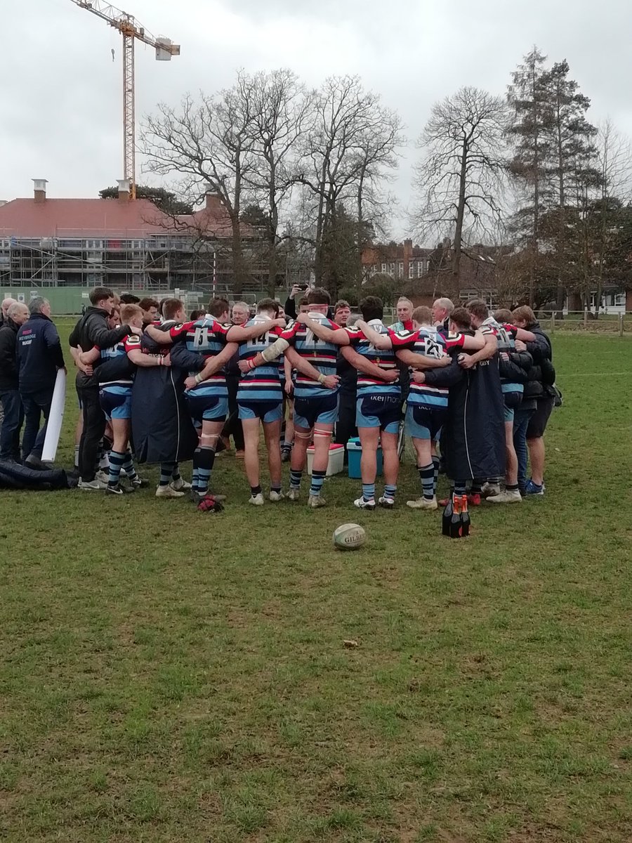 StegmannKat's tweet photo. Such a proud moment today watching the lil bro Chris Stegmann playing (no. 14) ace with his team! 95-0! Making them Surrey 1 Champions with four matches to go! Well done 1st XV @reedsweybridge! #TeamWorkMakesTheDreamWork #Rugby https://t.co/AMc0hCHy78