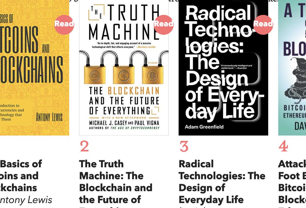 Some Of The #Best Books on #Blockchain  ow.ly/v7FZ30nOpiz