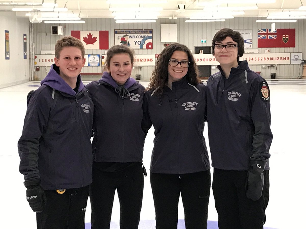 Congratulations to Alex and Idana and their mixed teammates Dylan and Trey on making it to provincials! Good luck in Thornhill! ⁦@teamniepage⁩ <a href="/CurlON_/">Carla Nahir Ayala</a>⁩ ⁦<a href="/curlcoldwater/">ColdwaterCurlingClub</a>⁩