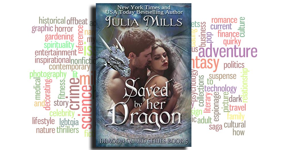 "Saved By Her Dragon: Dragon Guard Series, Book 5" by Julia Mills is a highly-rated eBook on Amazon amzn.to/2IMi3FL #WitchWizBooks #bktwtr