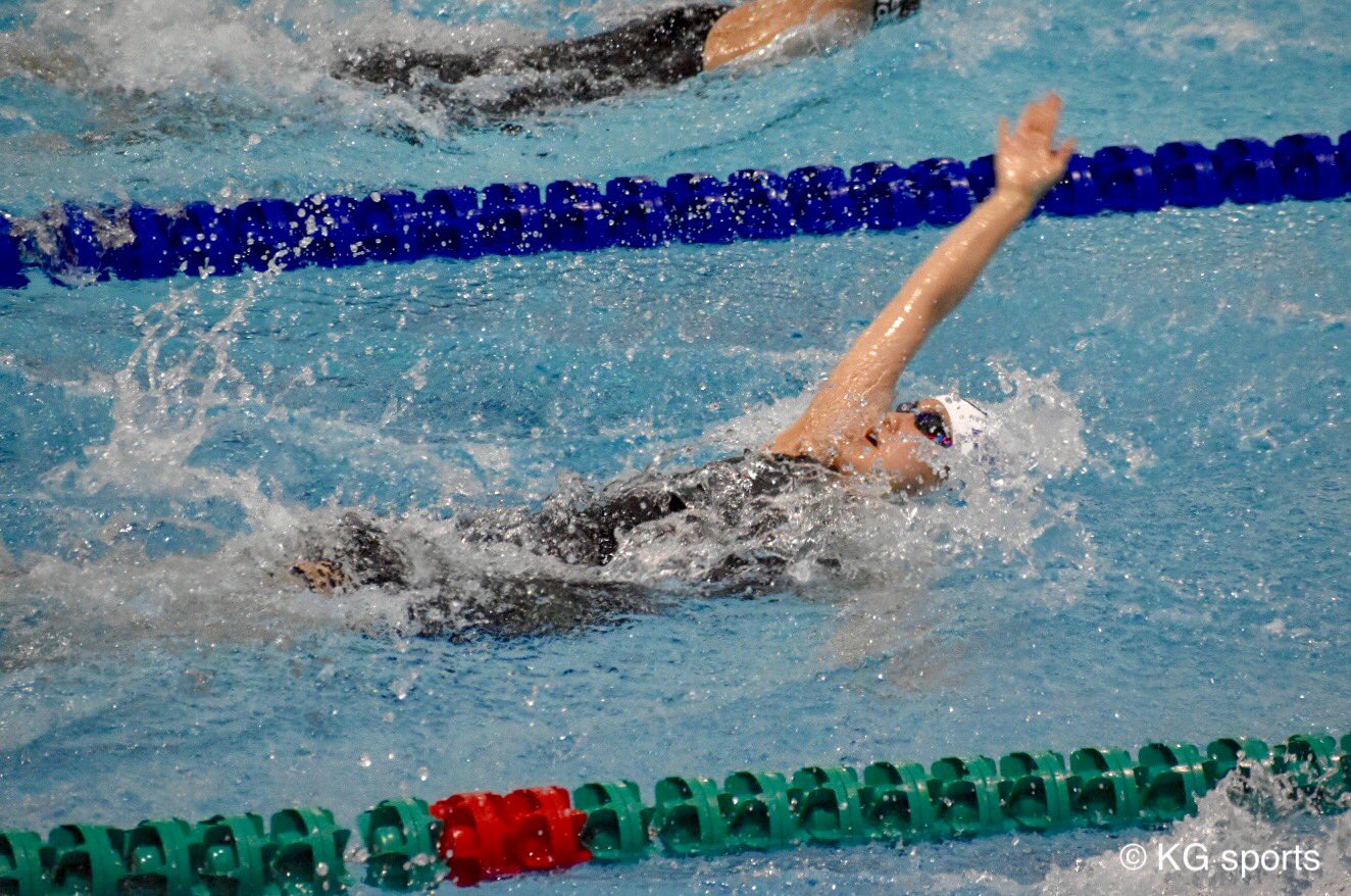 関学スポーツ編集部 水上競技部競泳パート 第４１回関西学生春季室内選手権水泳競技大会 ２日目 於 和歌山県秋葉山公園県民水泳場 男子２００ 背泳ぎ ２位 三坂一真 商３ １分５７秒０２ ３位 塩川裕也 １分５７秒０７ ４位 藤田紘希 商１ １