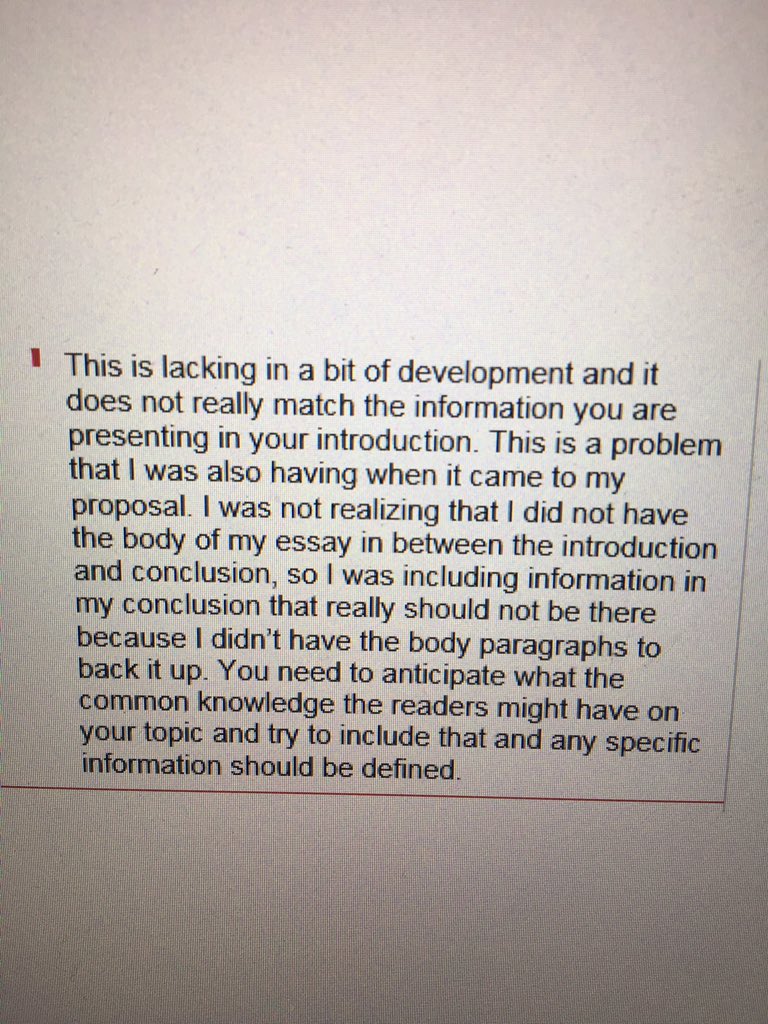 heyprofessor13's tweet photo. @BGSU_UWP I am making sure to reference my writing project, even while I am making comments in student drafts. I am hoping this will continue to reinforce the importance of the writing process. #teachingthroughmodling #bgwrites https://t.co/de8nL0zjl5