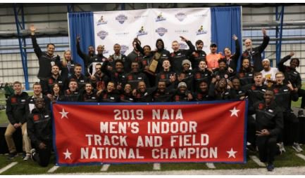 WHACAthletics's tweet photo. Gratz to @INTechWarriors on winning their 5th @NAIA Men's Indoor Track &amp; Field National Championships. https://t.co/HYwmG0Cerh