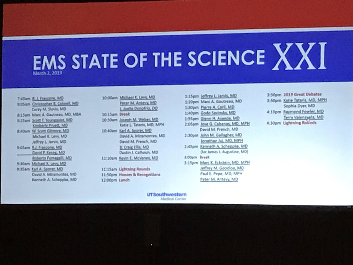 EMSOfficer's tweet photo. Thank you @EaglesGather and all the speakers for a great EMS State of the Science XXI conference. Looking forward to next year. Job well done! #GatheringEagles #EMSScience #EMS #EMSSupervisor https://t.co/SfwJKgjWsP