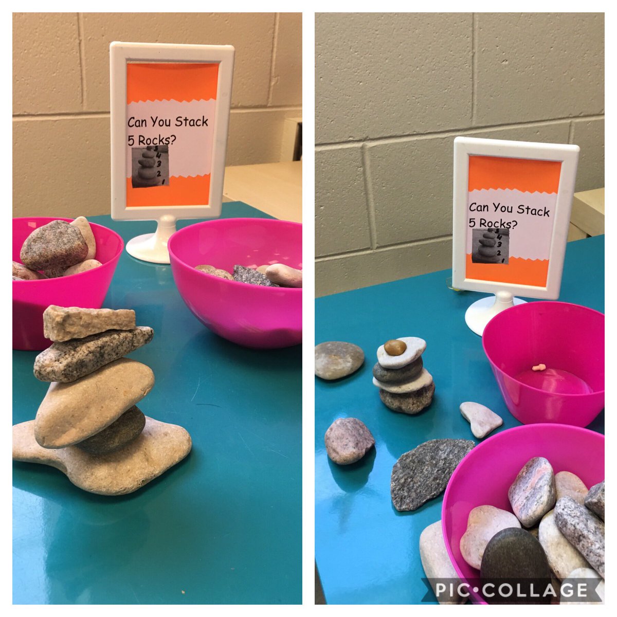 Lawrence_PansyR's tweet photo. Mathematical Provocation - Direct Prompt. Determined to get them to balance by suggesting which ones to use. Leading to other mathematical thinking. #one-one-correspondence #counting1-5 #literacy @fort_rouge https://t.co/bqnDYWyKt8