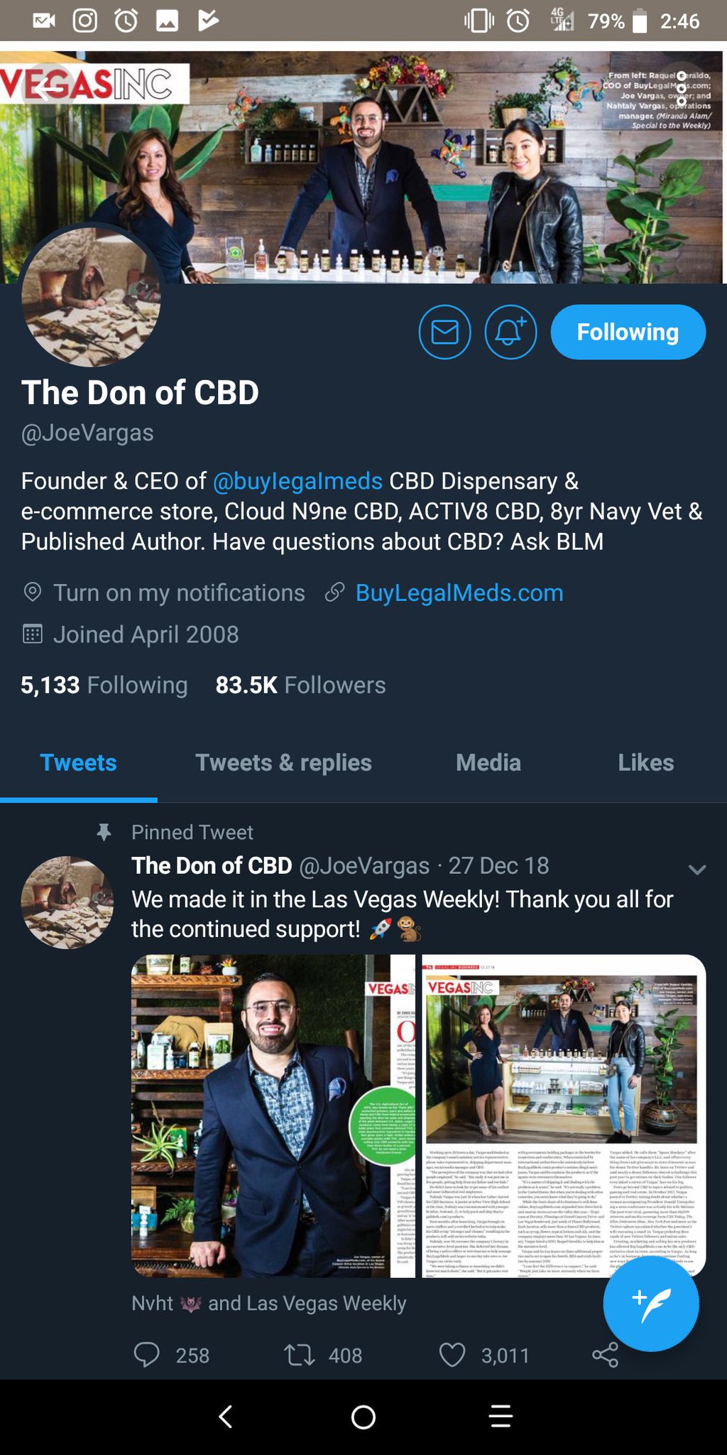 @THESUGARDAD1 @JoeVargas Been followed https://t.co/JcO6kgo2Ek