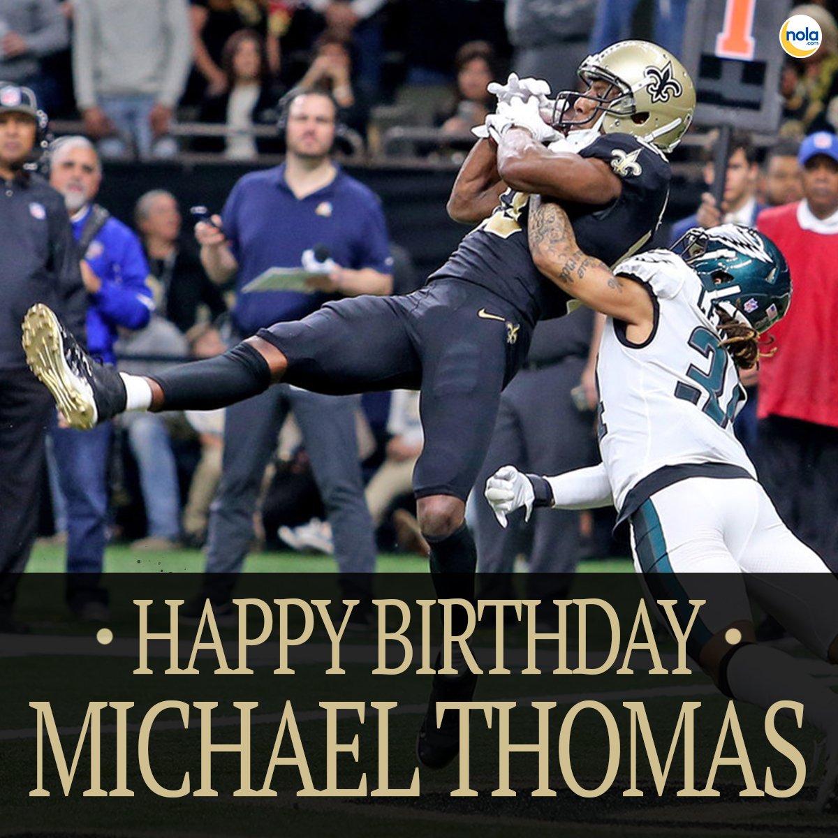 Happy Birthday, Michael Thomas!   