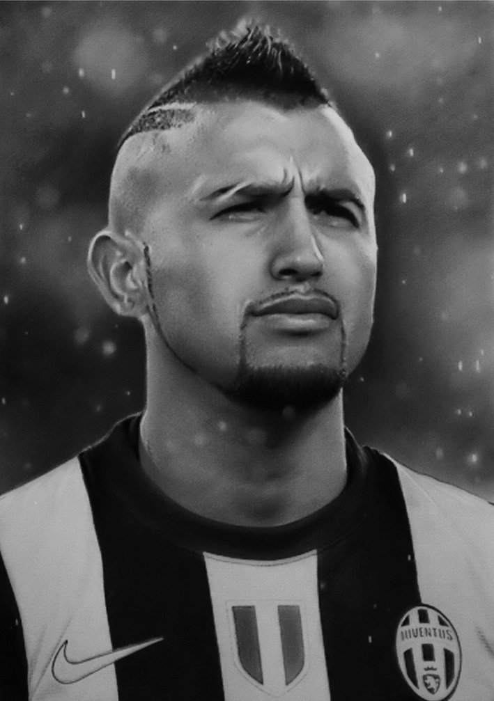 Mi nombre es Isrrael Villablanca. Soy un dibujante y campesino de la región de #Ñuble, #Chile. Comparto con ustedes un dibujo a lápiz de #ArturoVidal, que realicé hace un tiempo atrás.
Gracias por sus comentarios y difusión. 
Saludos. Un gran abrazo 
😉✌✏