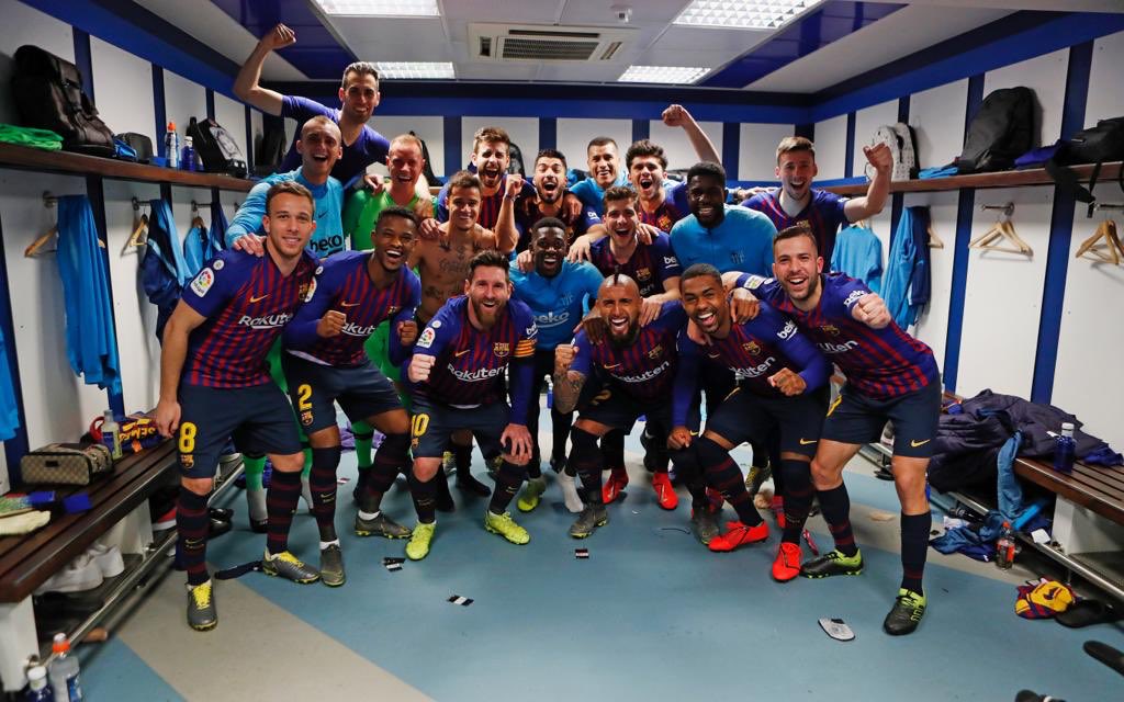 Vamoosss 💪🏾🔵🔴 #ForçaBarça