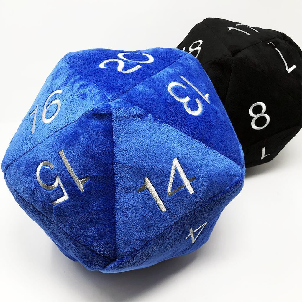 giant d20 plush
