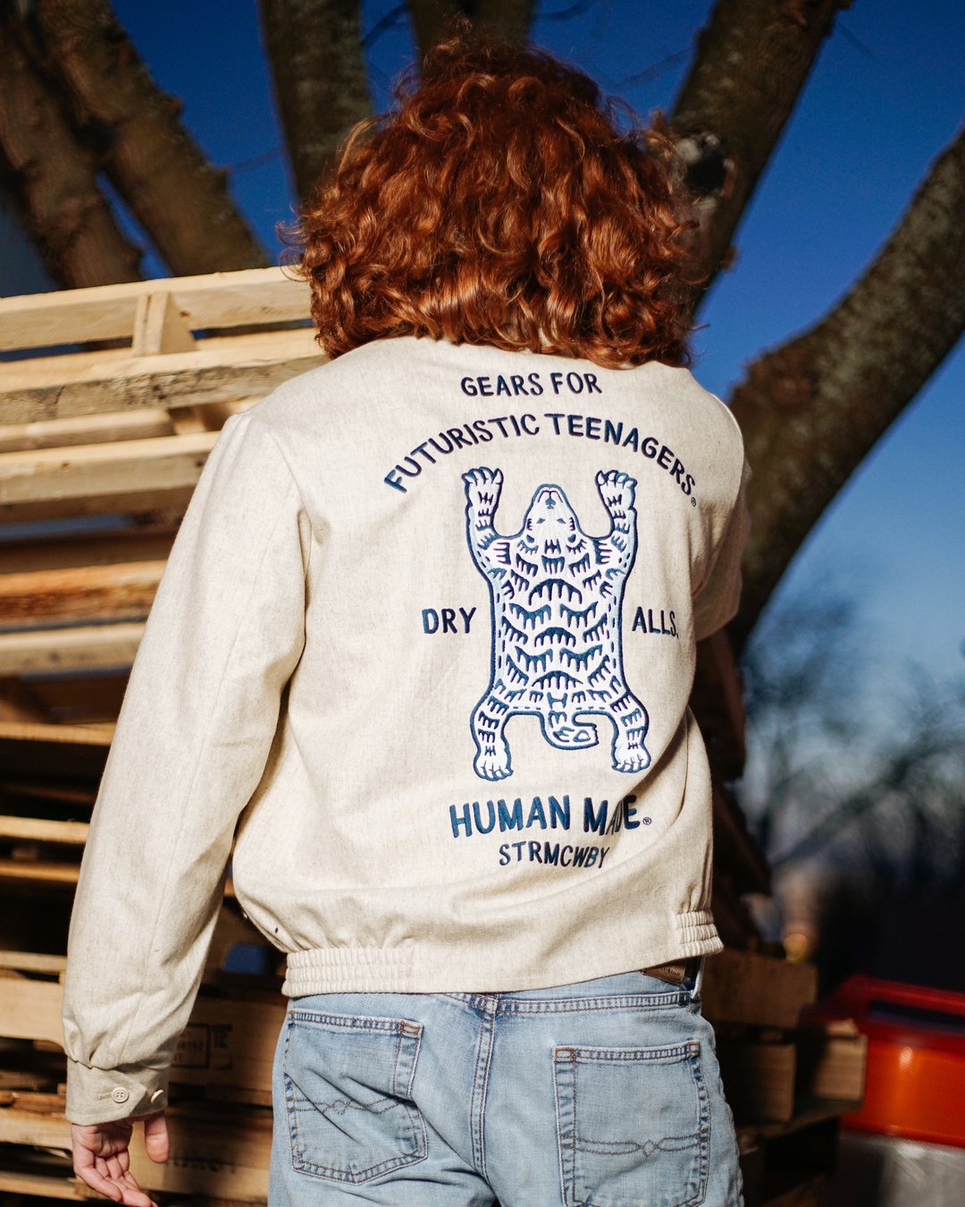 Human made souvenir best sale jacket