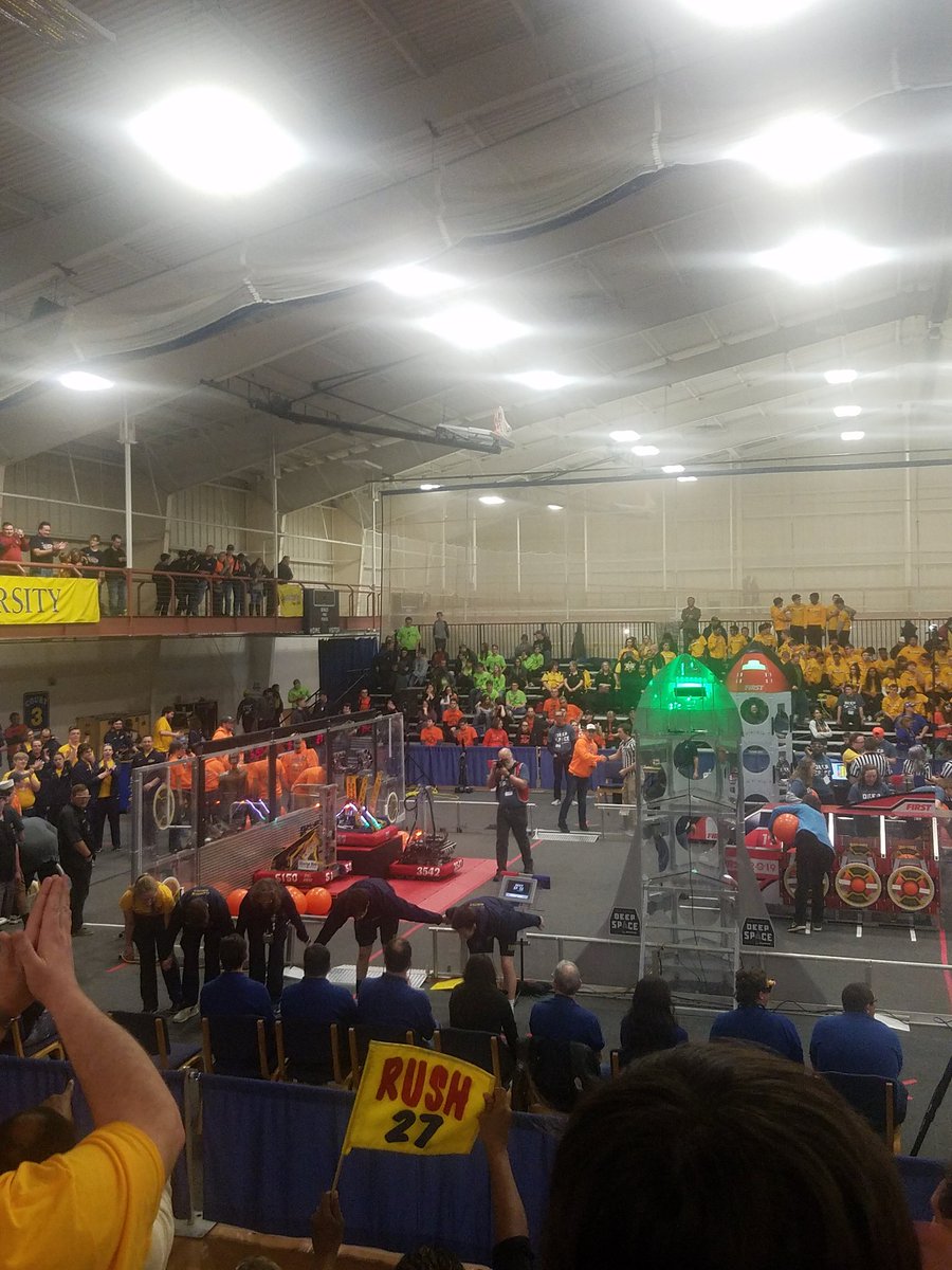 And with that we win the Week 1 Kettering district with the help of <a href="/FRC5150/">Hybrid Hornets</a> <a href="/FRC3542Speed/">SPEED Robotics</a> . Congrats to all teams who played his weekend!