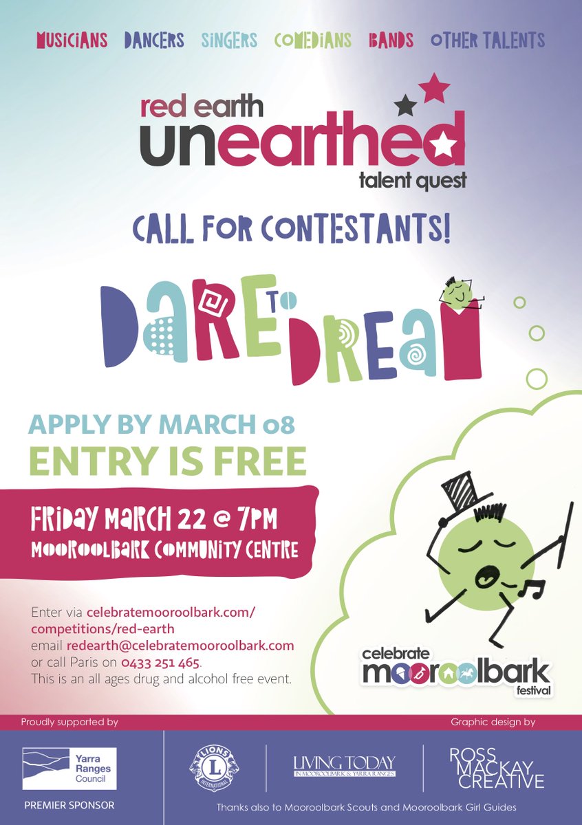 CMooroolbark's tweet photo. #redearthunearthed entrants, don't delay! https://t.co/v4tL9RLSFU https://t.co/yhoTjjHlQm