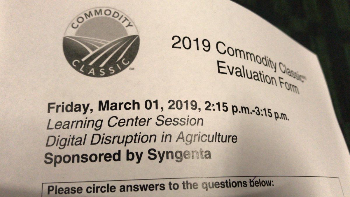 AgSmartOlds's tweet photo. Thanks to #Commodity19 for a great few days of learning &amp; networking! https://t.co/OiQcKwOQI7