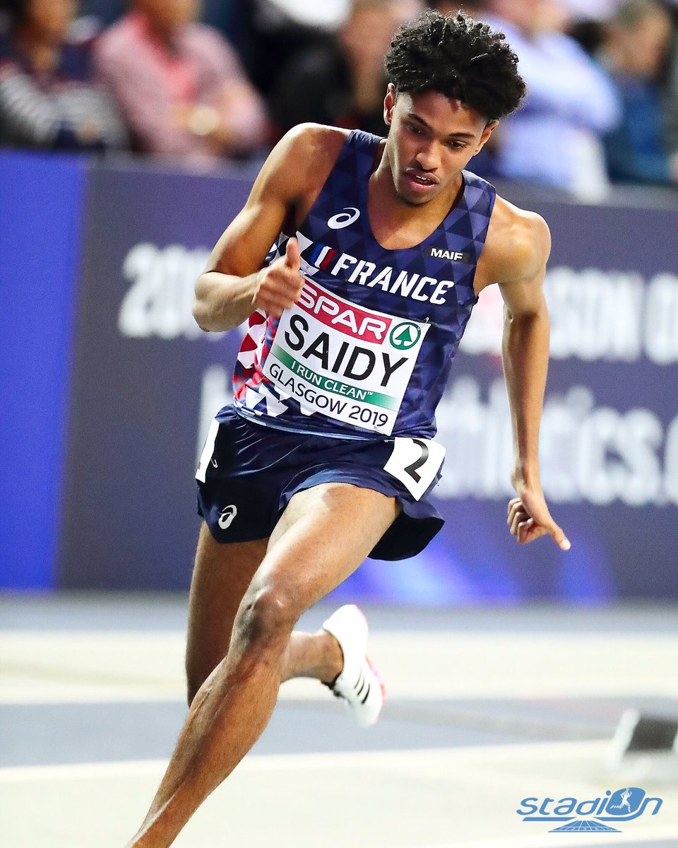 💥🇫🇷 Pour son premier grand championnat seniors, Fabrisio Saidy prend une superbe cinquième place sur 400 m en 46"80 ! #Glasgow2019 #athletisme by <a href="/matthieutrlt/">Mattphot Photography</a>