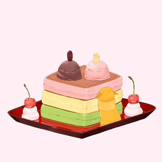 「macaron」 illustration images(Oldest｜RT&Fav:50)