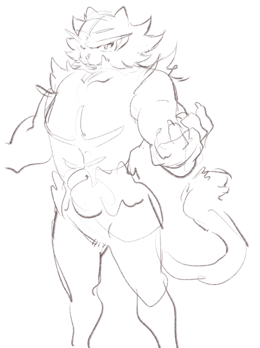 スマブラのおかげでガオガエン好きになった
♀イメージして描いたのにめっちゃ♂😇 