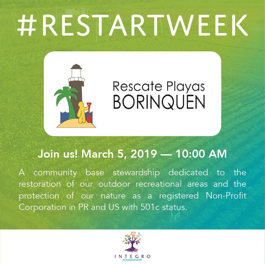 RestartWeek's tweet image. Are enjoying your weekend here in amazing Puerto Rico? Excellent! Make sure to prepare for these events! visit RestartWeek.org for more info!

#restartweek #crypto @CoinAgenda @RossiNaturals #RescatePlayasBorinquen @edublock_io  @piloto151 @IntegroFoundation