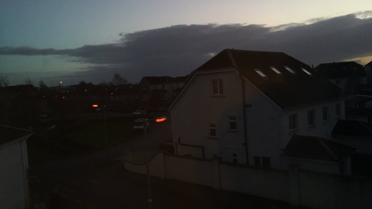 Really feeling the gothic vibe of kilkenny already I looked out the window earlier and all the streetlamps were bright red?? V ominous