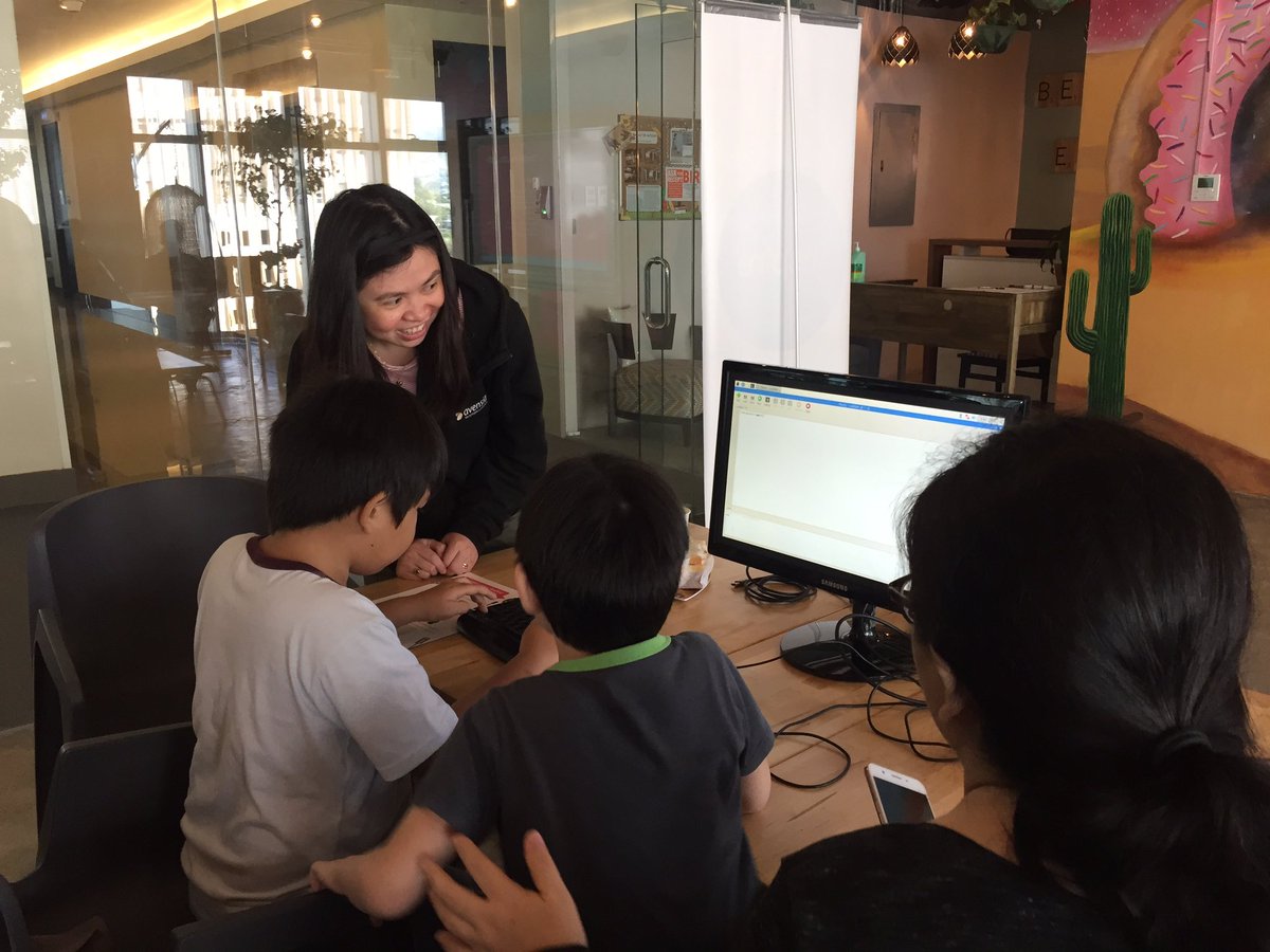 jam_cebu's tweet photo. Volunteers from the Inspire Team became teachers of the day for the Cebu Raspberry Pi to kids. We taught them about the Raspberry Pi and had a hands-on workshop of the Traffic Light Sequence by the RPi Foundtion. Thanks @Raspberry_Pi! #rpijam #rjam #PiParty #iotcebu https://t.co/PyUWQY2bLr