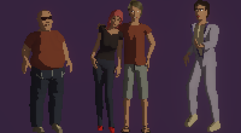 g0ldent0ys's tweet photo. Some of the characters in #SwanSongGame. Will do some more the next few days :D

#Pixelart #pixel #gamedev #indiedev #IndieGameDev #indiegames #gaming #screenshotsaturday #AeonSunset https://t.co/i5NlFlwmTF
