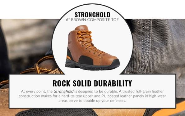lehighoutfitter's tweet photo. Style Highlight! - This Danner Stronghold composite toe, electrical hazard, waterproof work boot is is the epitome of ROCK SOLID DURABILITY! View it here 👉 https://t.co/2mDh3iIQsS https://t.co/aXmC6EYmJv