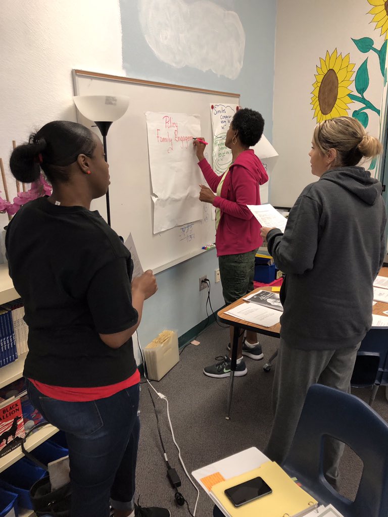 learn2leadLV's tweet photo. Our cohorts work at different speeds, but their target is the same ... to plan and implement a capstone project that supports @ClarkCountySch student success and enhance their sites’ climate and culture. #1forKids #L2Lcohort3LV @jencalimbahin @plpnvc @MsGraceAngel @PLOLady https://t.co/M50zRTwJAq